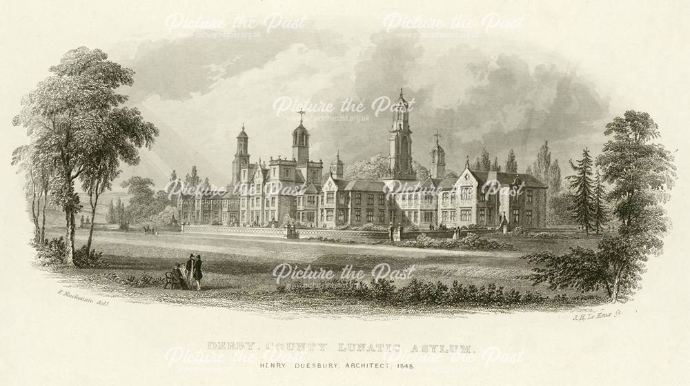 County Lunatic Asylum (Pastures Hospital), Derby