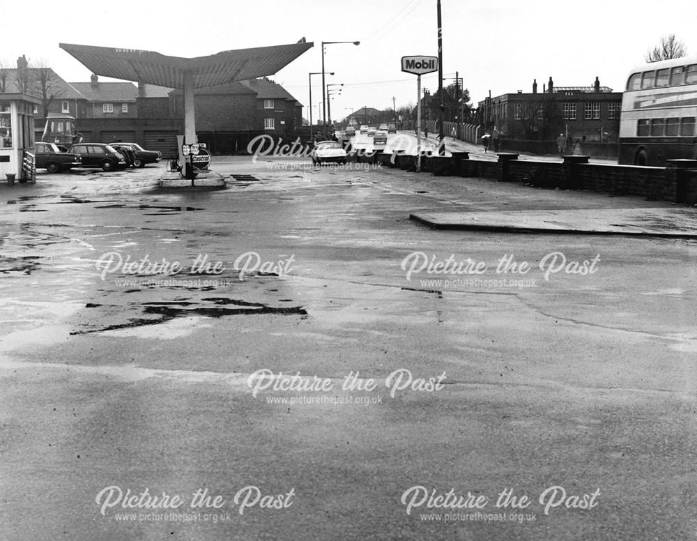 Garage on Sinfin Lane, Sinfin, c 1970s