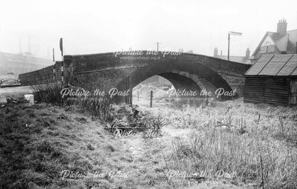 Pegg's Bridge, Derby - before demolition