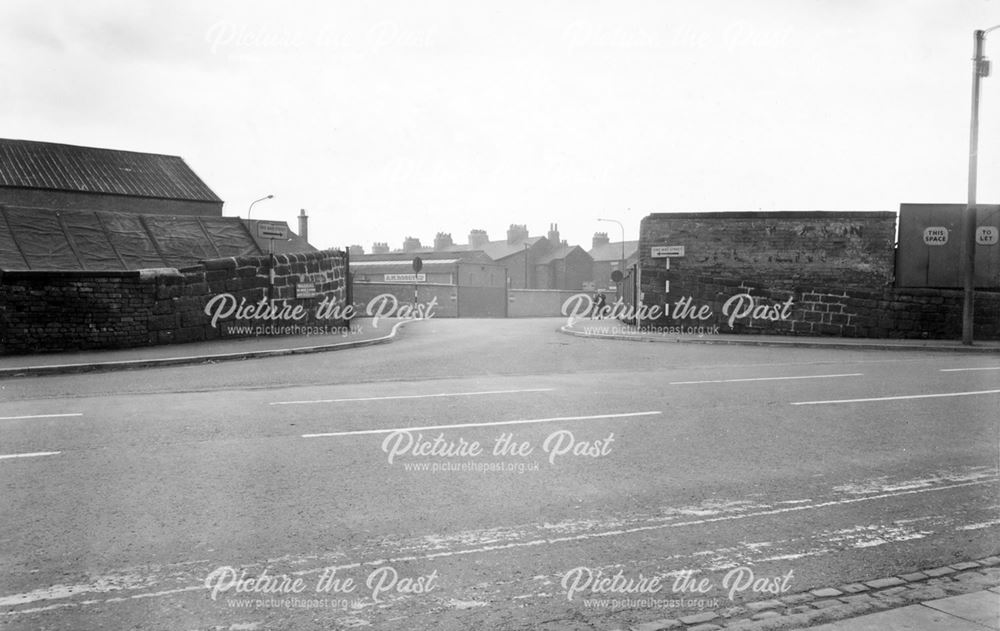 Pegg's Bridge, Derby - after demolition and road widening (compare this one withDRBY006019)