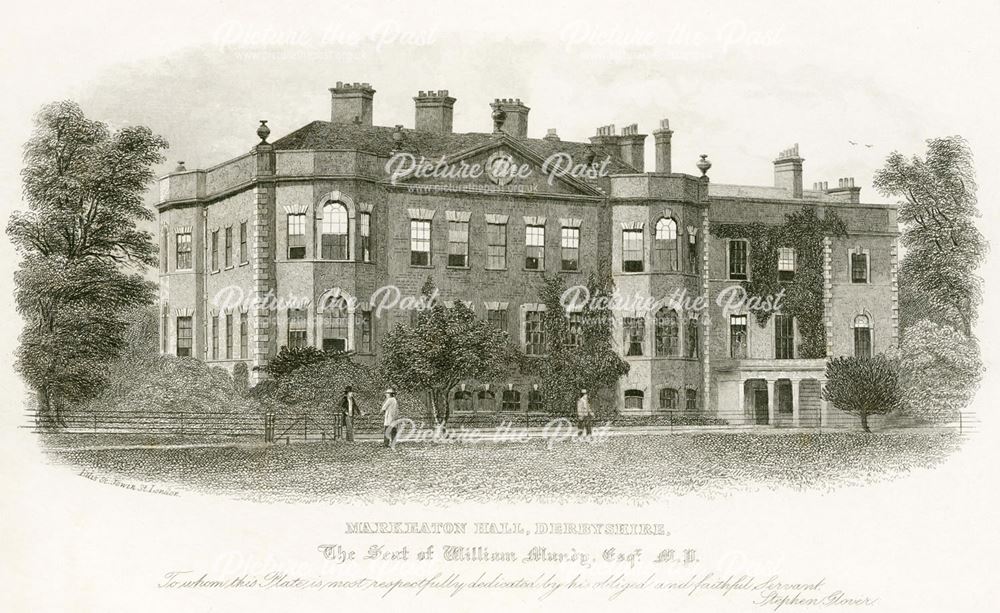 'Markeaton Hall Derbyshire - The seat of William Mundy Esq. MP'