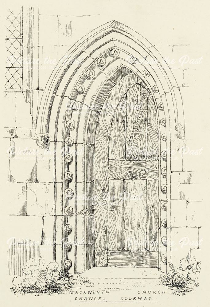 Chancel Doorway - All Saints Church, Mackworth Village