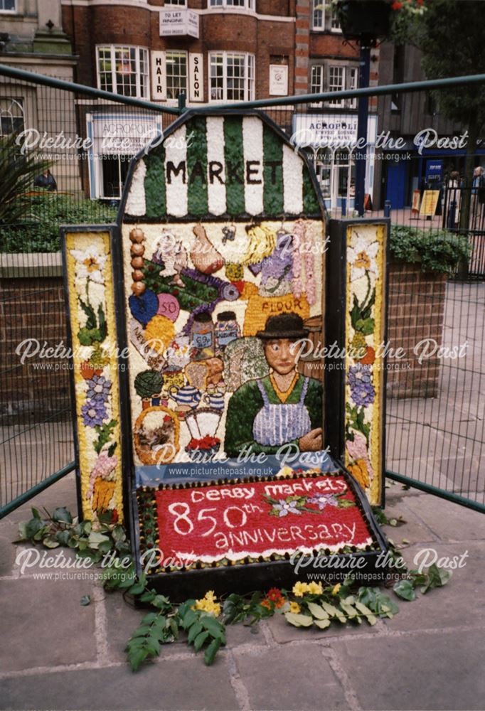 Well Dressing - 850th anniversary of Derby Markets