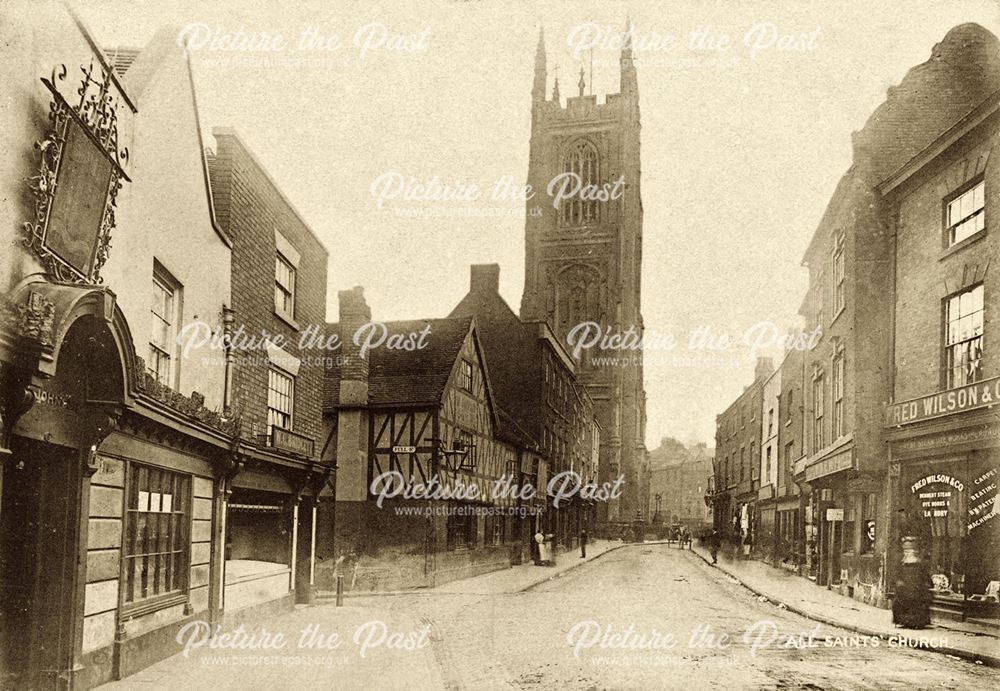 The Dolphin Inn and All Saints Church