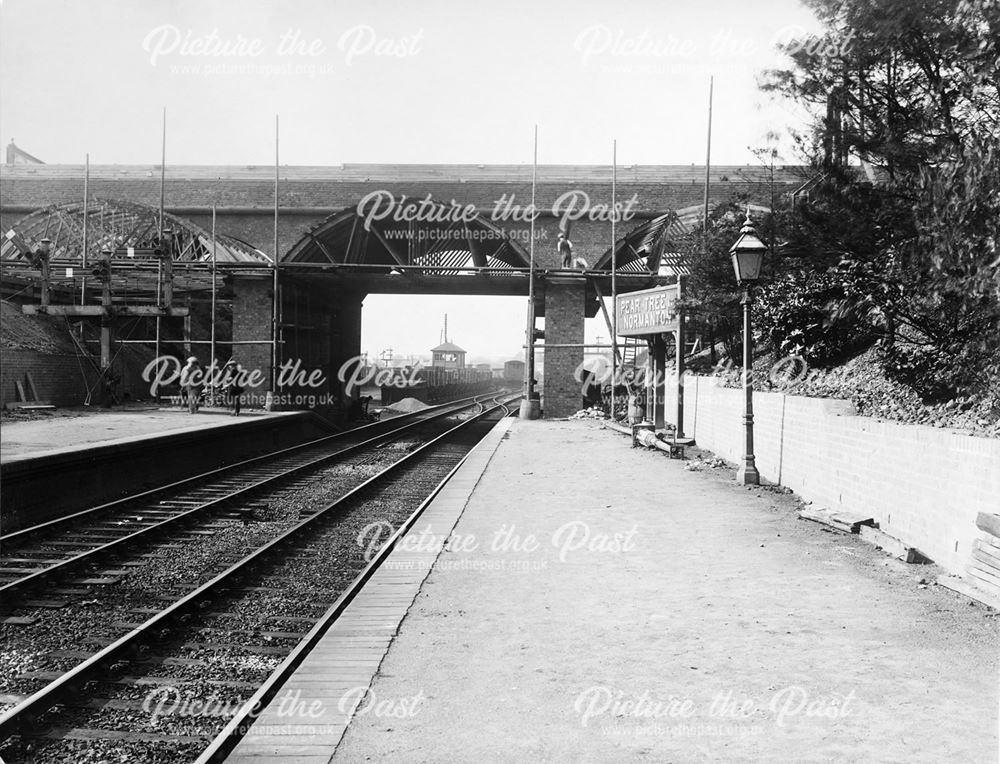 Osmaston Road bridge widening and Pear Tree and Normanton railway station platform