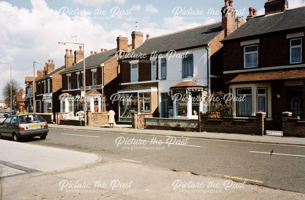 Derby Lane looking towards the Cavendish