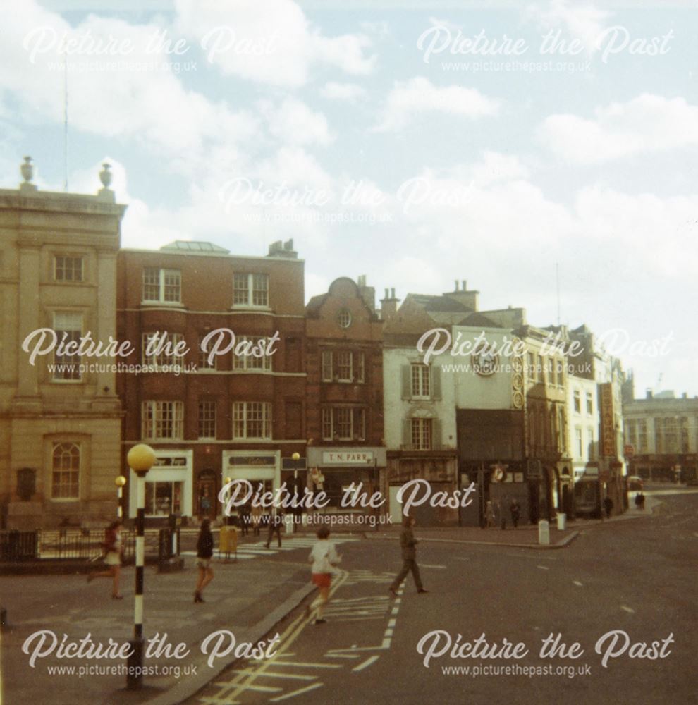 Corner of Market Place, looking towards Cornmarket