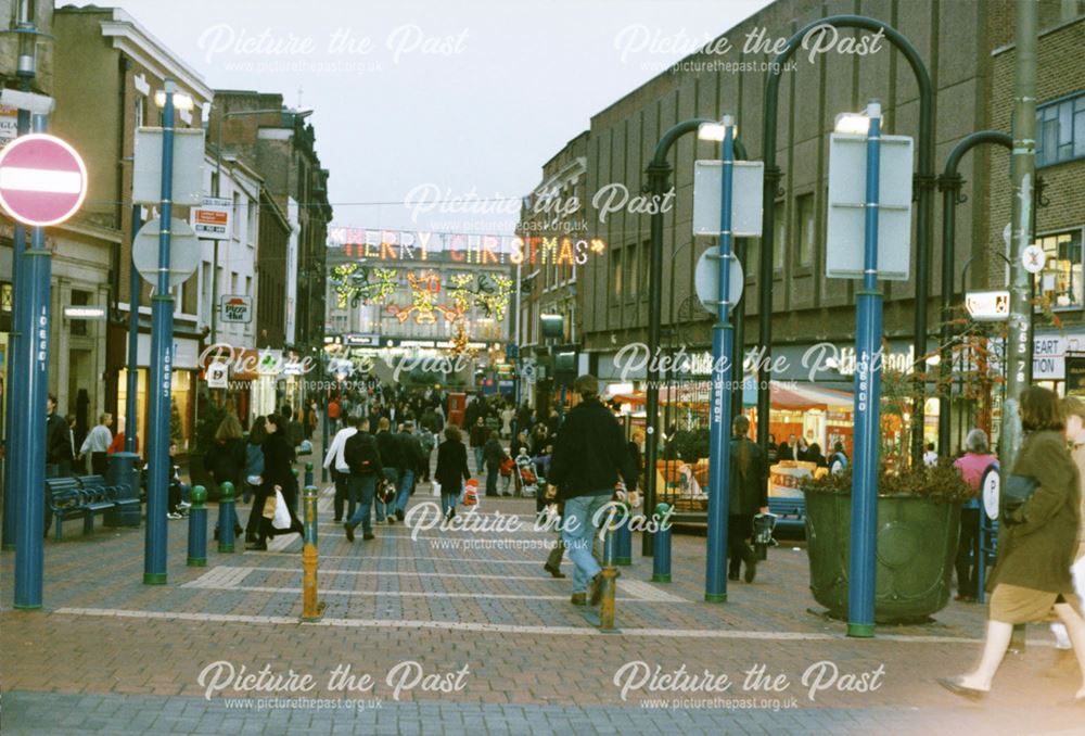 Christmas lights, the Cornmarket