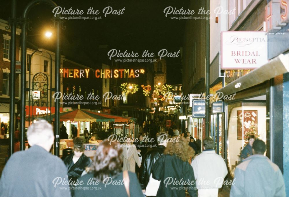 Christmas lights, the Cornmarket