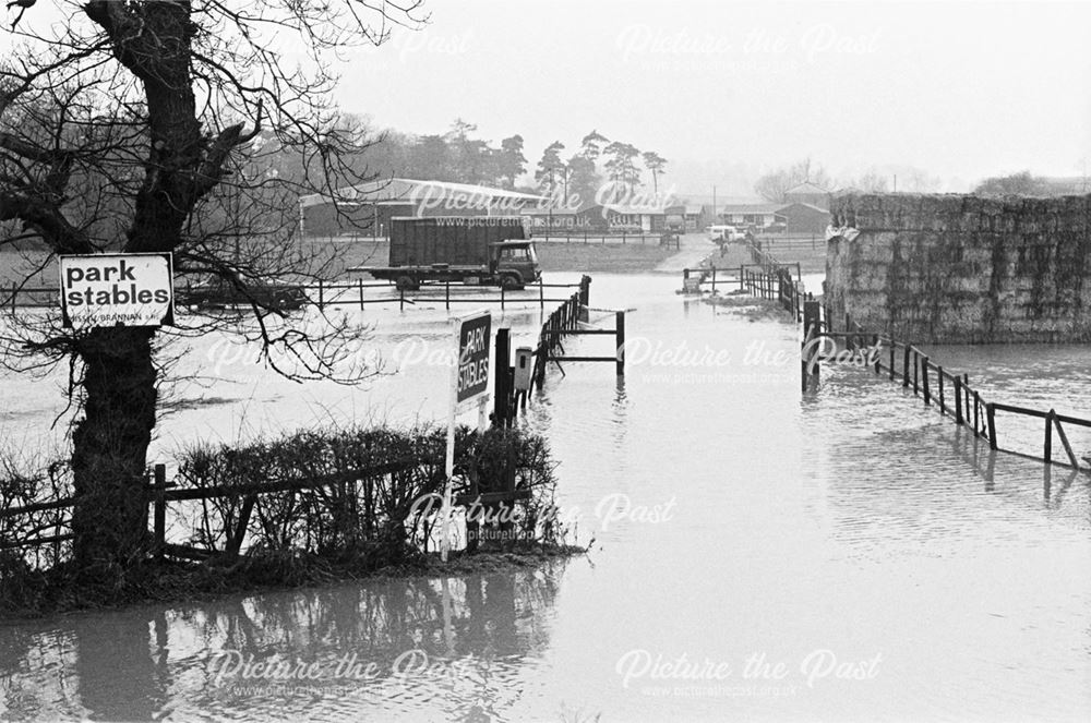 Park Stables flooded