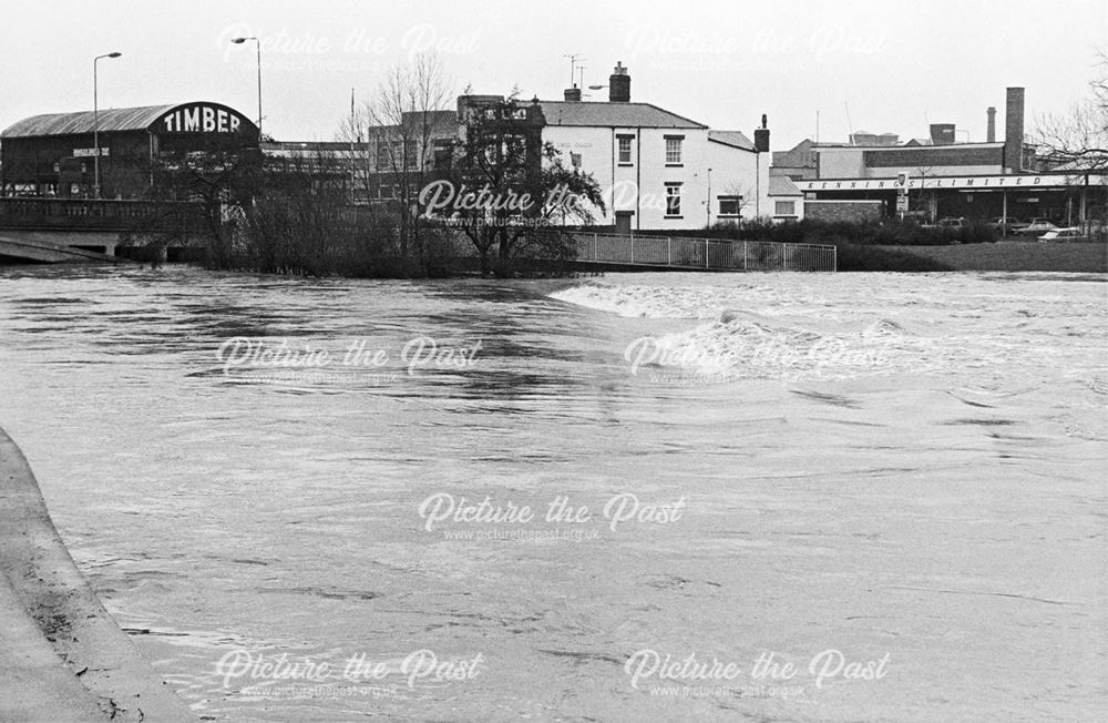 River Derwent in flood