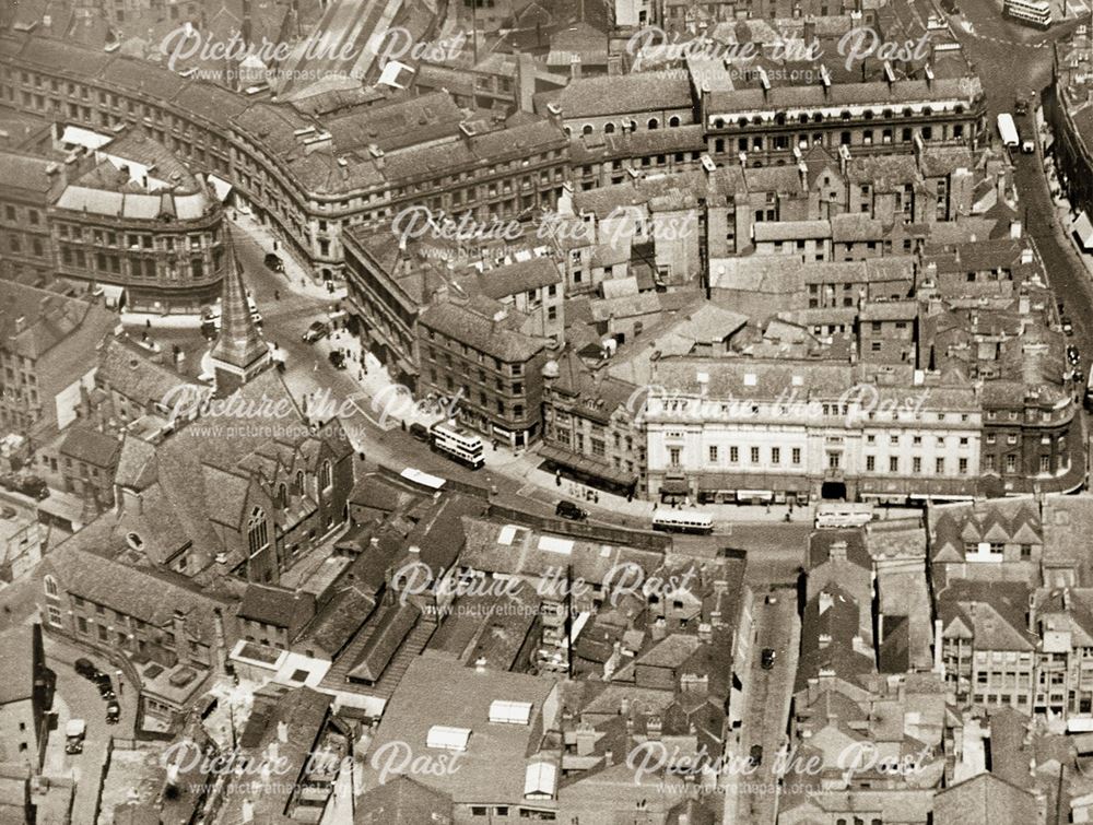 Victoria Street from the air