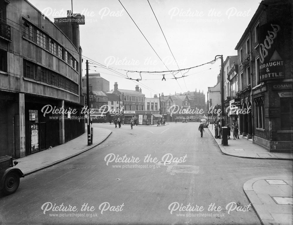 Junction of the Spot with London Road