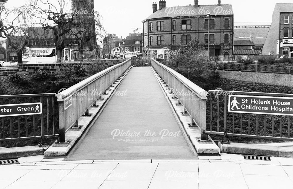 St Mary's footbridge over St Alkmund's Way