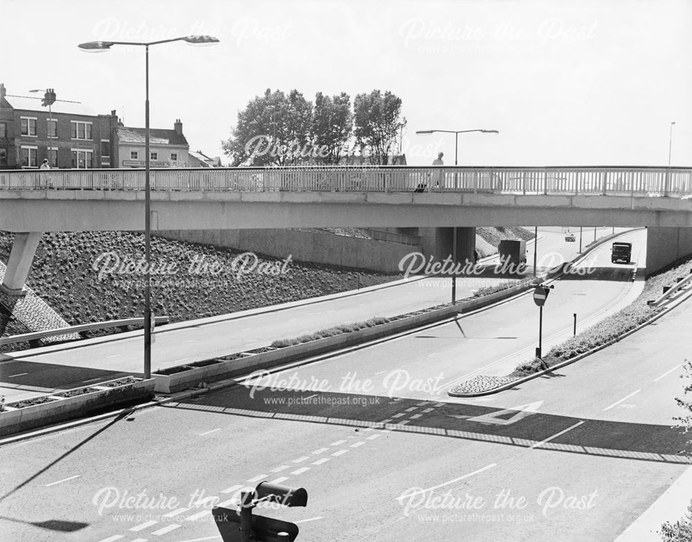 St Mary's footbridge over St Alkmund's Way