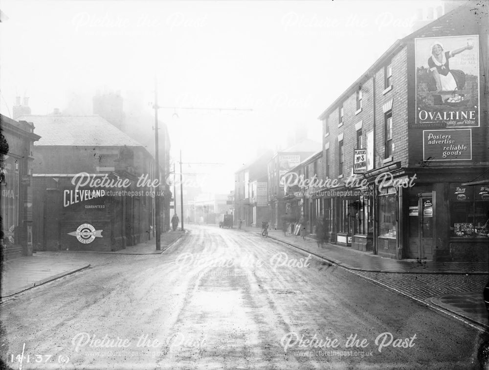 Burton Road junction with Britannia Street