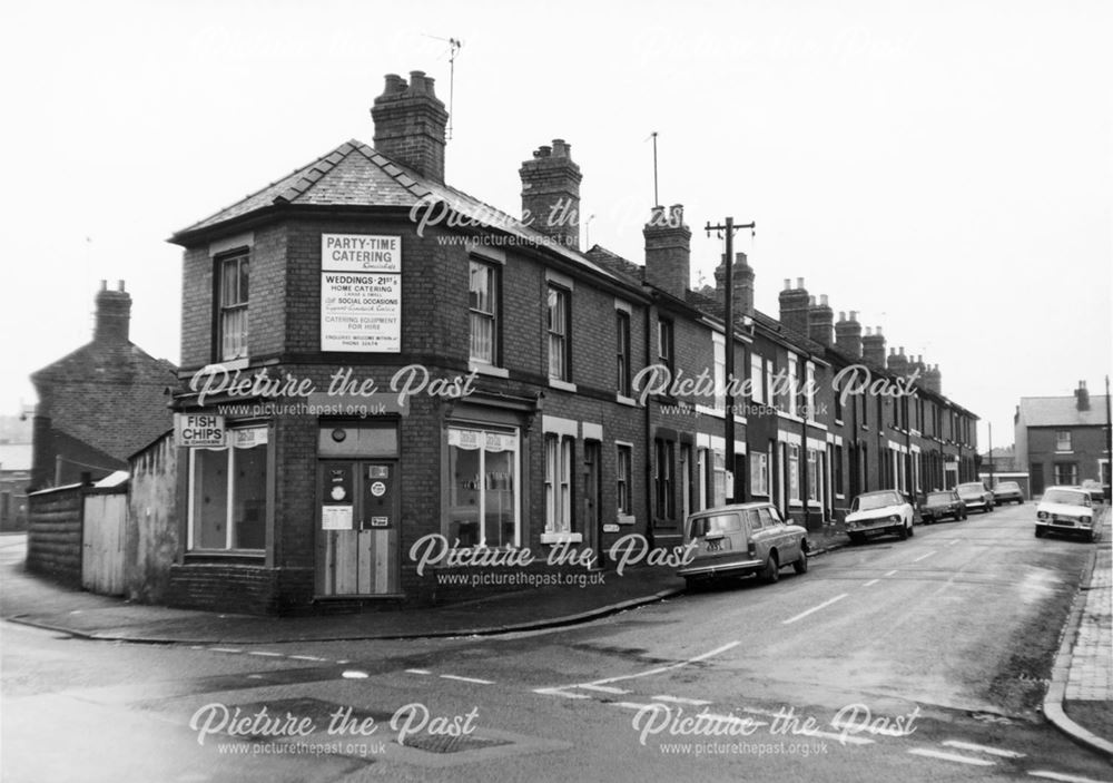 Fish and chip shop, Woods Lane - Pittar Street corner