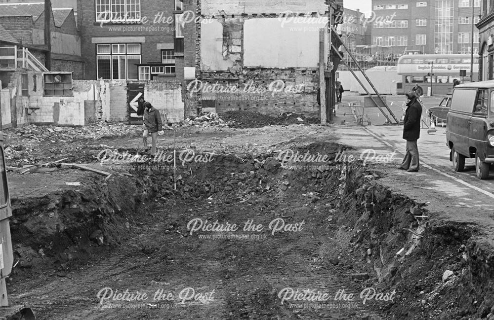 Former basements filled in during the re-development of Tennant Street