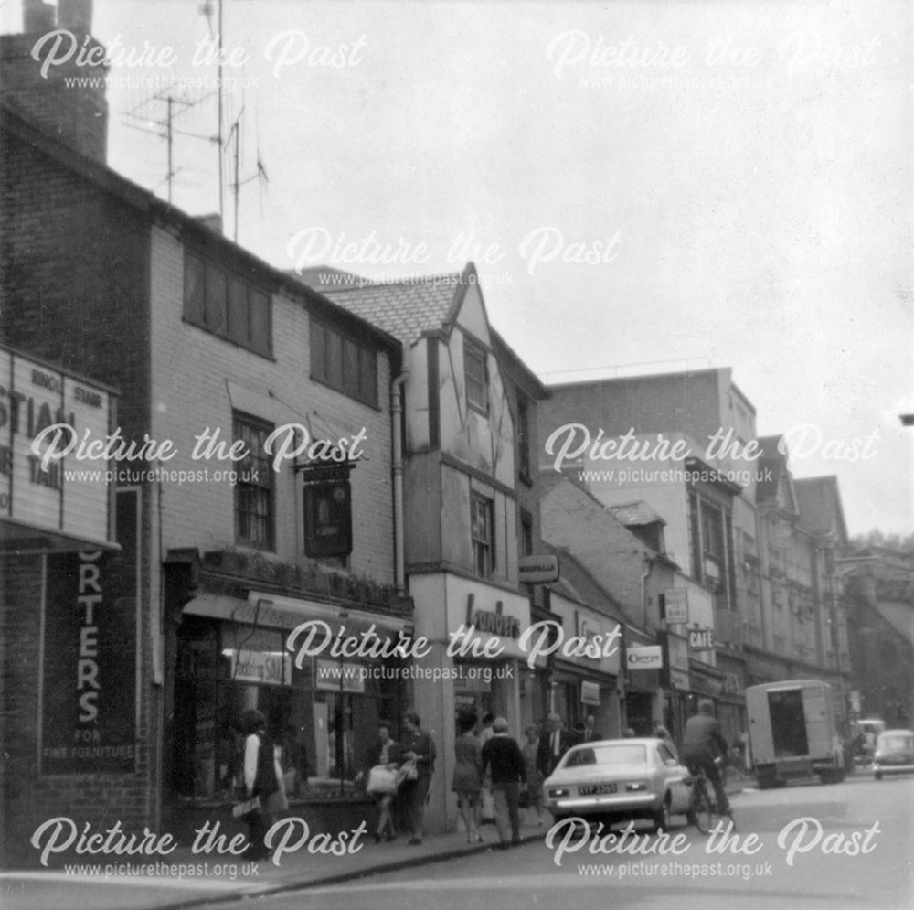 Old properties on East Street, prior to demolition