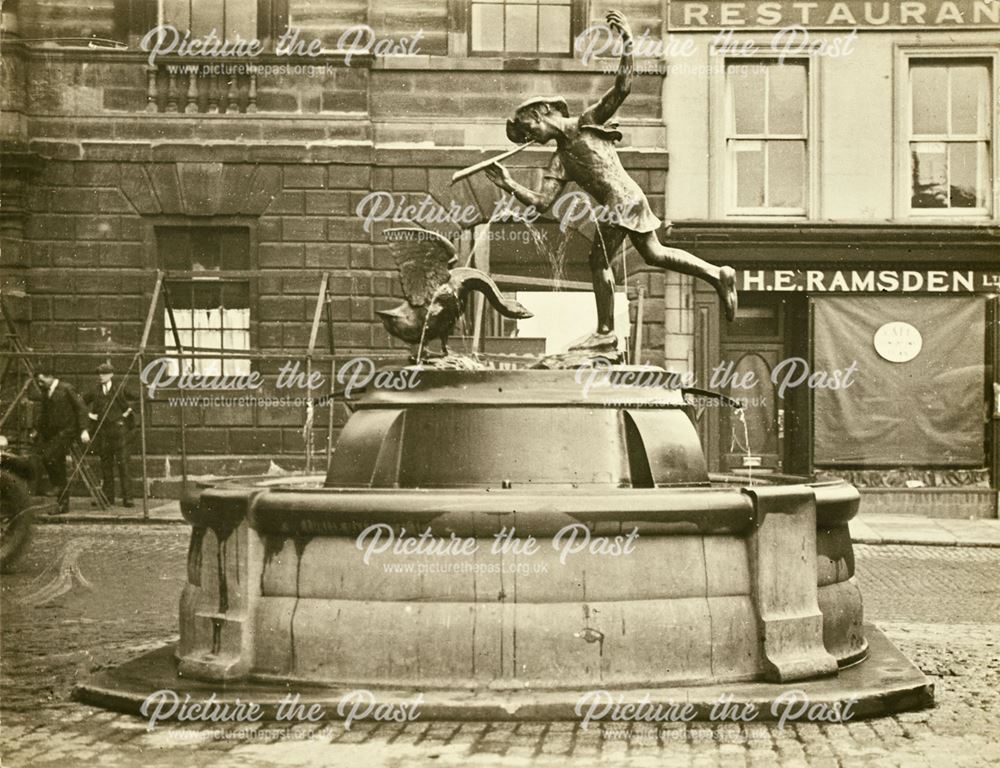 Boy and Goose fountain