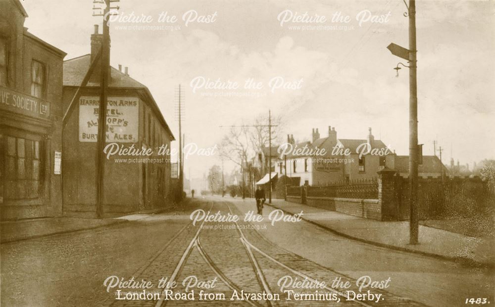 London Road from Alvaston Terminus, Derby