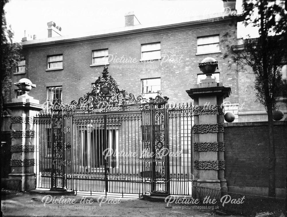 Wrought-iron gates, Baptist Chapel