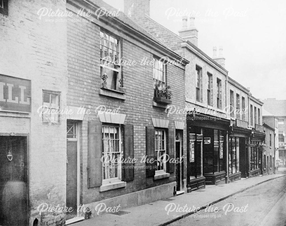 St Peter's Churchyard, looking towards St Peter's Street