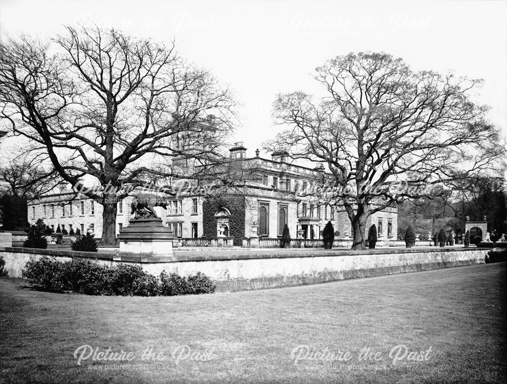 South front of Locko Park from the S W