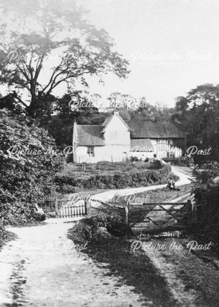 All Saints' Church, 'Depedale', Dale Abbey, c 1881