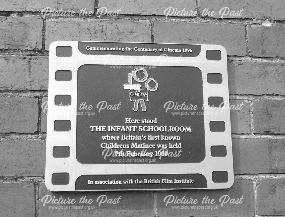 Old Mickleover Board School cCommemorative Plaque, Uttoxeter Road, Derby, c 2000