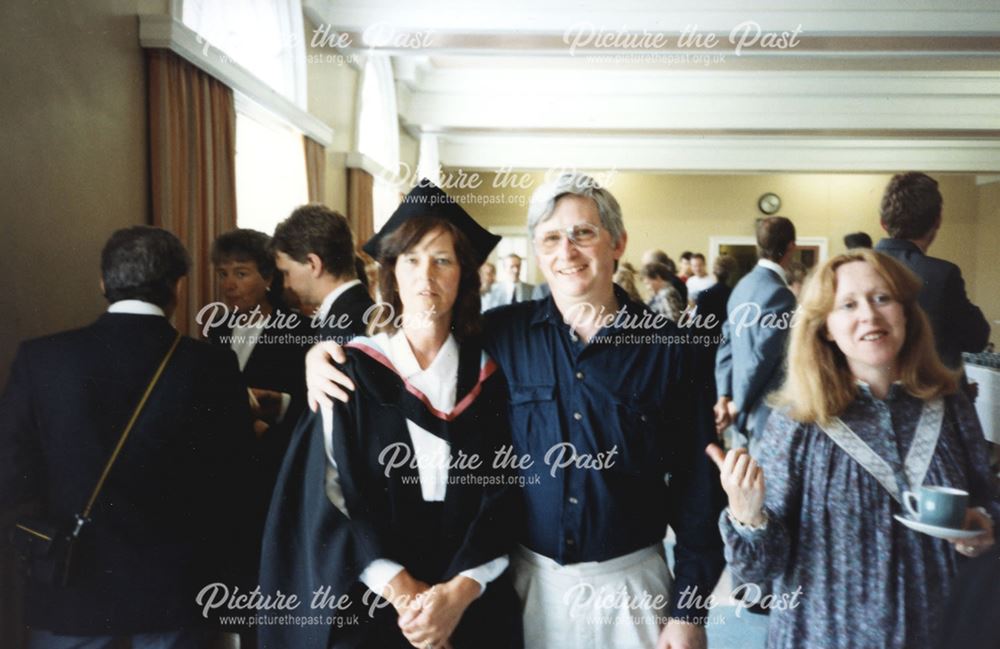 Shirley HItchcock on her Graduation Day, University of Nottingham, 1989