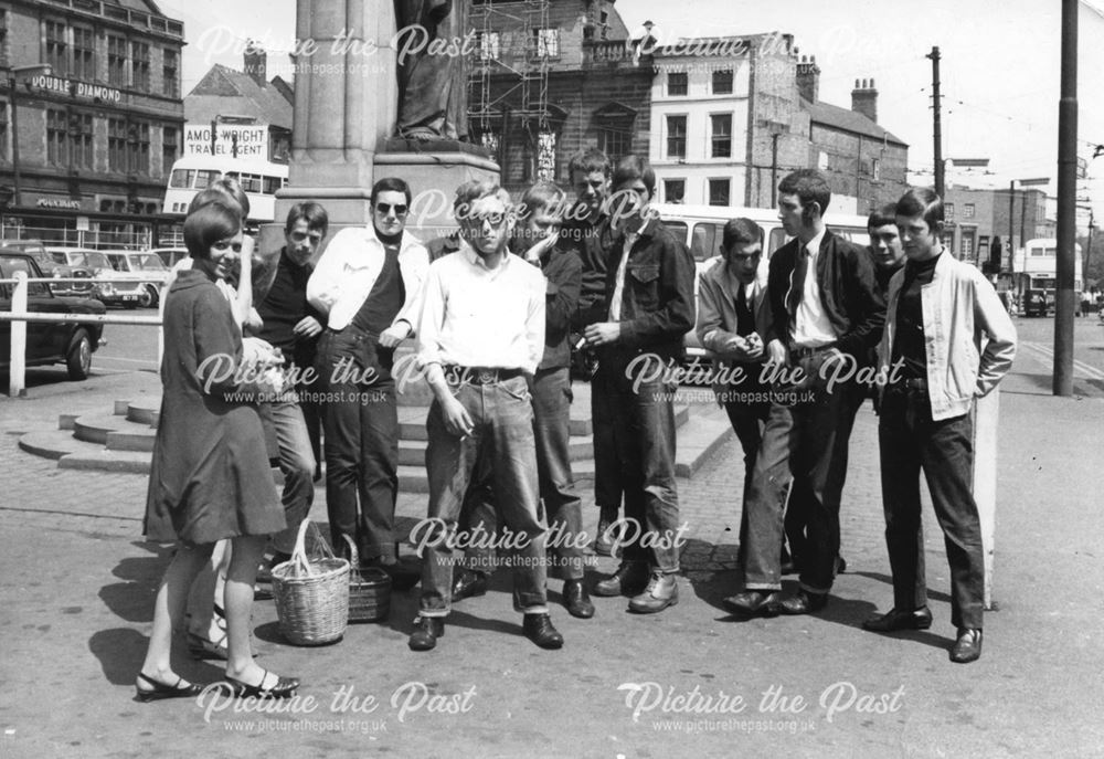 Market Place, Derby, c 1967