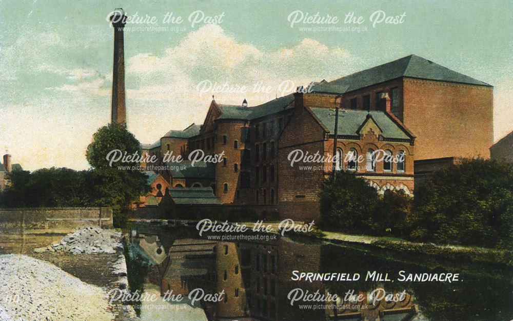 Springfield Mill, Sandiacre, c 1905