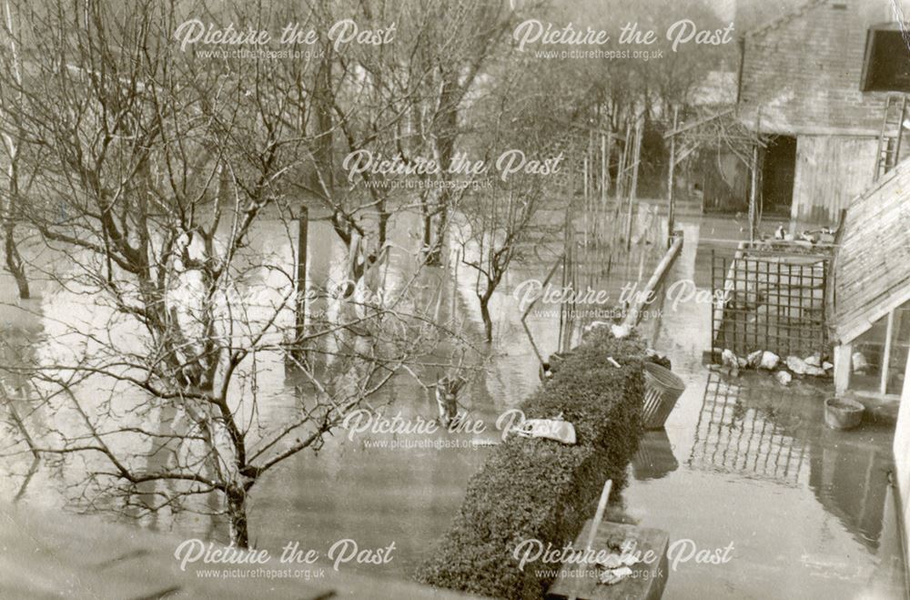 Floods, South Street, Long Eaton, 1953