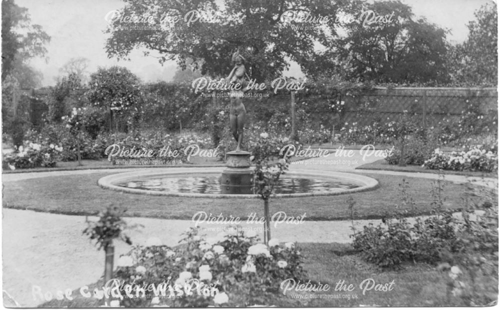 Rose Garden - fountain