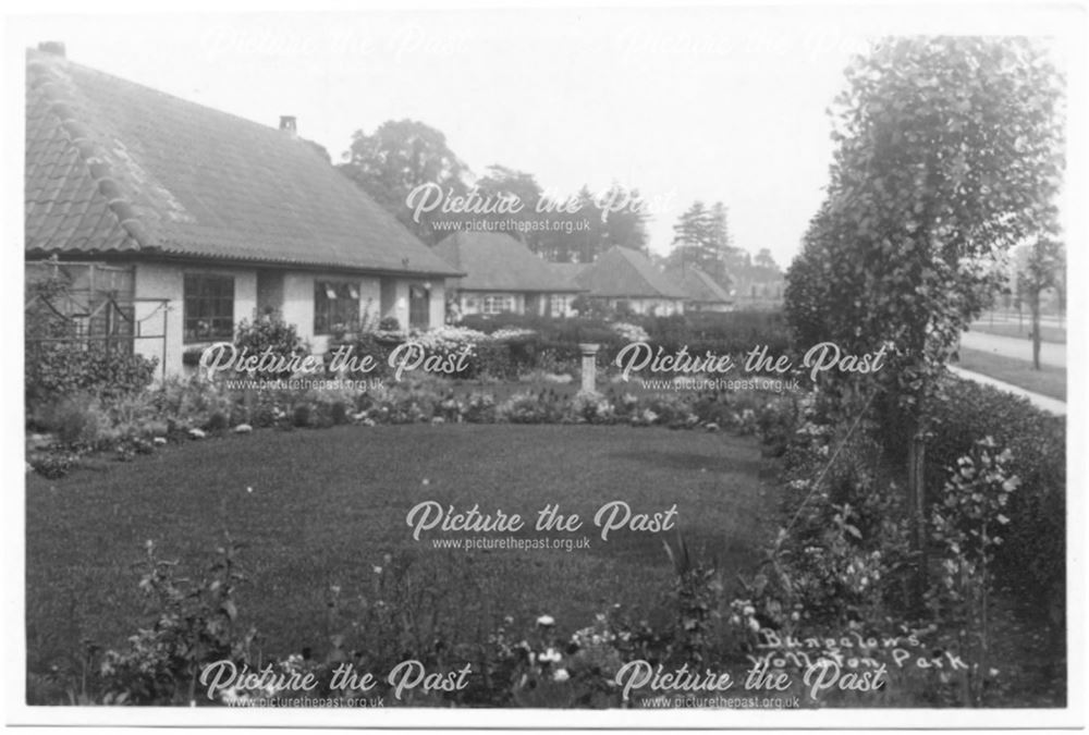 Bungalows, Wollaton Park, Wollaton, Nottingham, 1930s