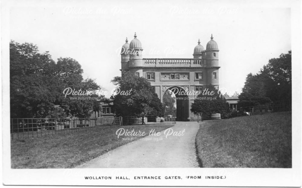 Wollaton Hall Gates (from inside)