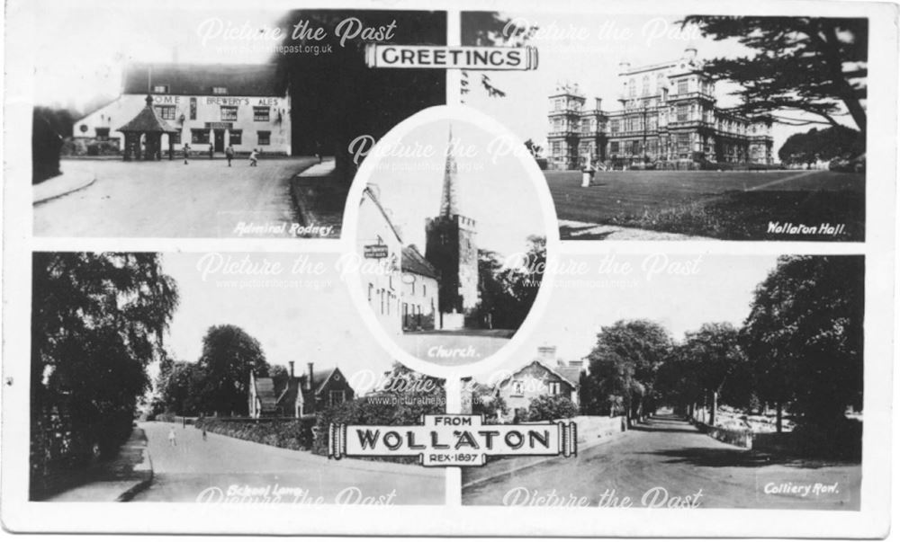 Five views of Wollaton