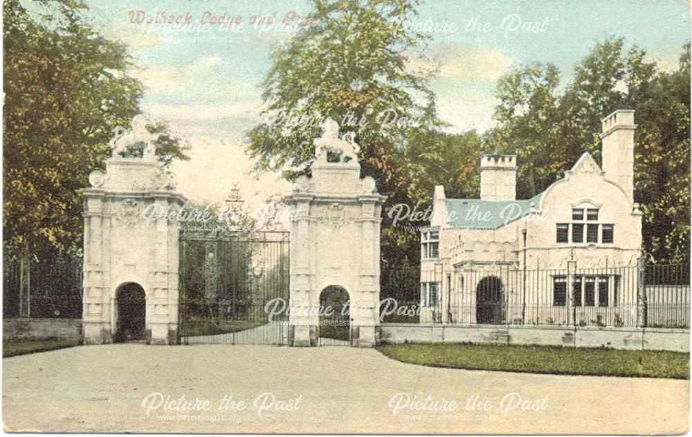 Welbeck Lodge and Lion Gate