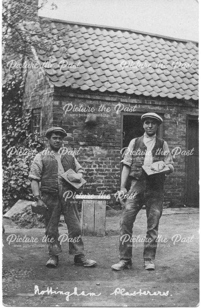 Nottingham Plasterers, Nottingham, 1900s-1920s