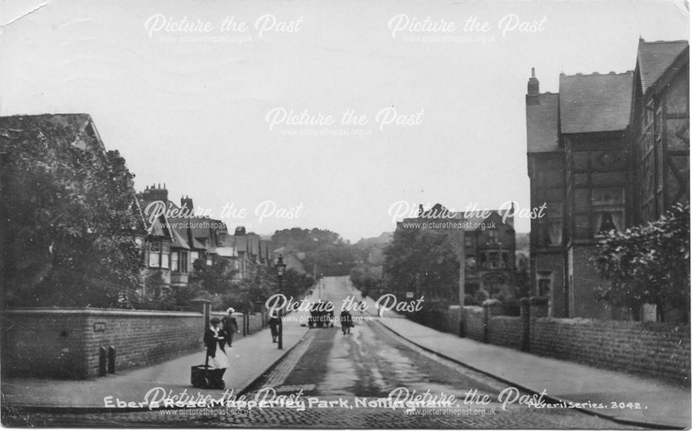 Ebers Road, Mapperley Park, Nottingham, c 1900s-20s