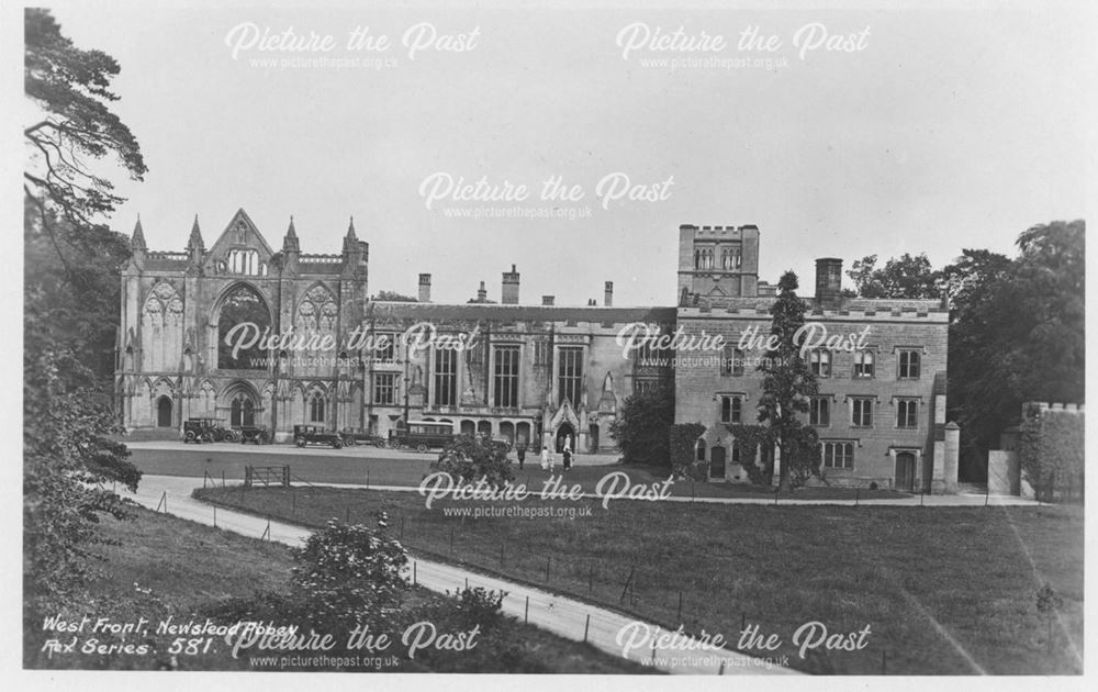 West Front, Newstead Abbey