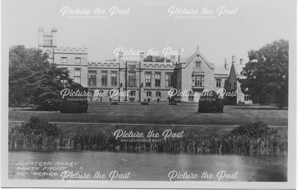 South Front, Newstead Abbey