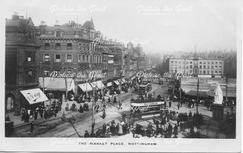 After 1905 when the statue of Queen Victoria was unveiled