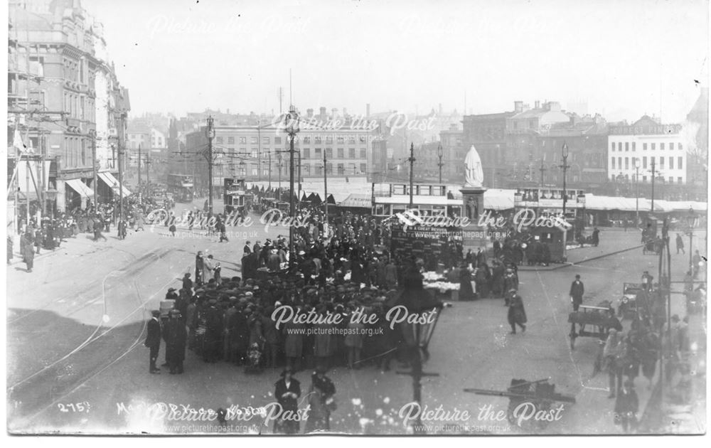 Market Place, Nottingham, 1900s