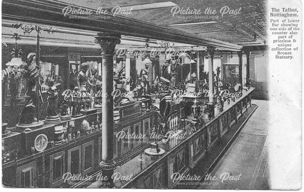 Lower Bar in The Talbot (now Yates)