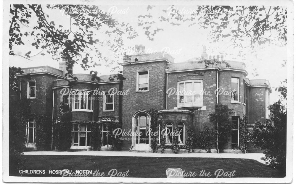 Children's Hospital, Chestnut Grove, Mapperley Park, Nottingham, pre 1950s