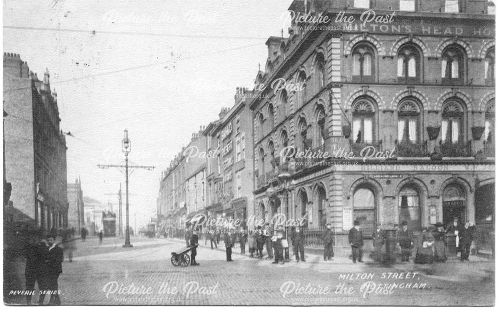 Milton Street from Parliament Street