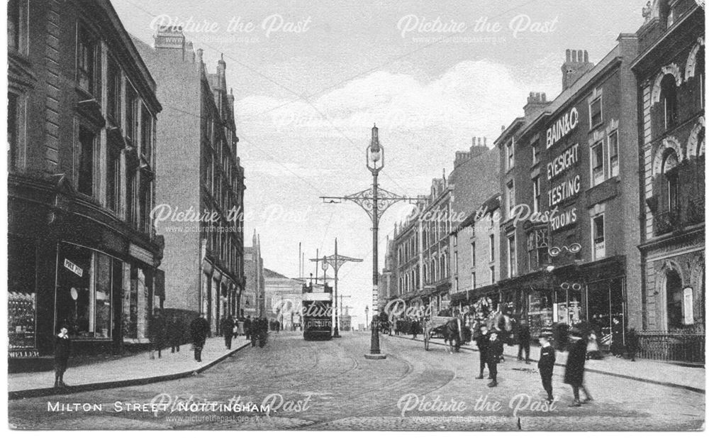 Milton Street from Parliament Street