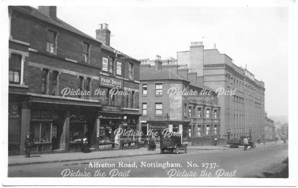 Alfreton Road, Radford, Nottingham, pre 1930s